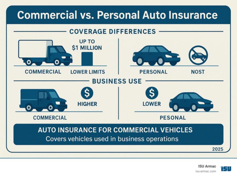 Auto insurance for commercial vehicles: Essential 2025